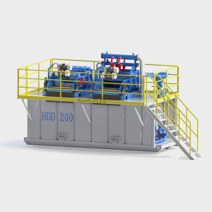 油田钻井泥浆不落地随钻处理工艺流程