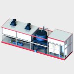 落地油泥常温水洗设备