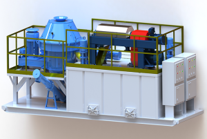 油基钻井废弃泥浆处理系统