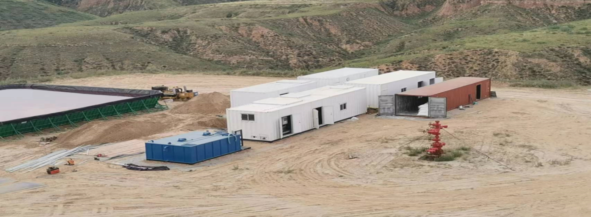 安塞杏子川采油厂压裂返排液撬装式回注项目油气开采废水解决方案