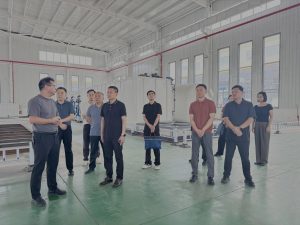 省工信厅调研组来访我司实地查看环保装备制造项目...