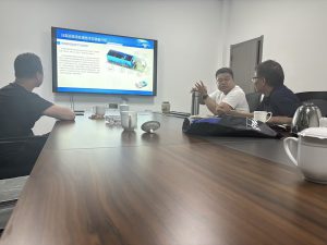 欢迎北京客户来访我司对压裂返排液处理设备进行考察