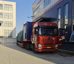 热烈祝贺我司一体化工程泥浆干化处理设备发往深圳