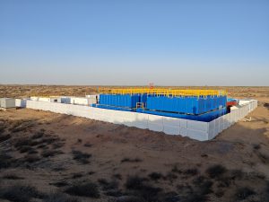 撬装油田废水处理设备 油田采出水处理设备 压裂返...